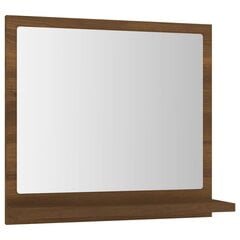 vidaXL Kylpyhuoneen peili ruskea tammi 40x10,5x37 cm tekninen puu hinta ja tiedot | Yöpöydät | hobbyhall.fi