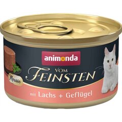 Animonda Vom Feinsten Mousse lohisiipikarjan kanssa, 85 g hinta ja tiedot | Animonda Lemmikit | hobbyhall.fi