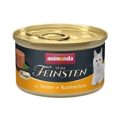 Animonda Vom Feinsten Mousse kanan ja kanin kera, 85 g hinta ja tiedot | Animonda Kissat | hobbyhall.fi