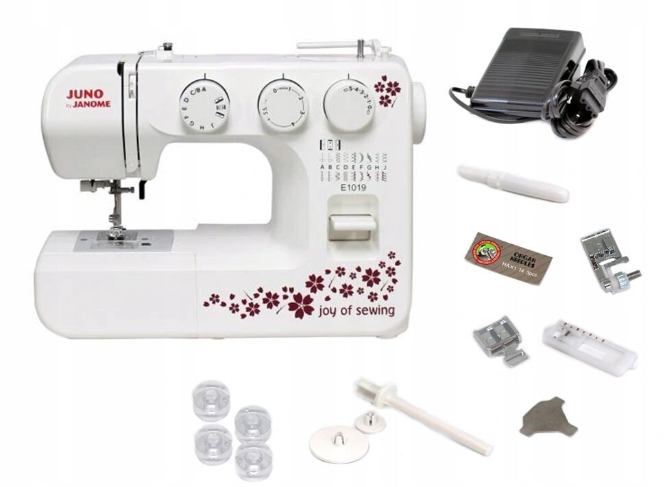 Janome JUNO E1019 hinta ja tiedot | Ompelukoneet | hobbyhall.fi