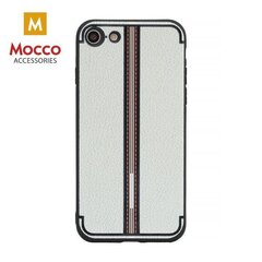 Suojakuori Mocco Trendy Grid And Stripes Silicone Back Case Apple iPhone X White (Pattern 3) hinta ja tiedot | Puhelimen kuoret ja kotelot | hobbyhall.fi