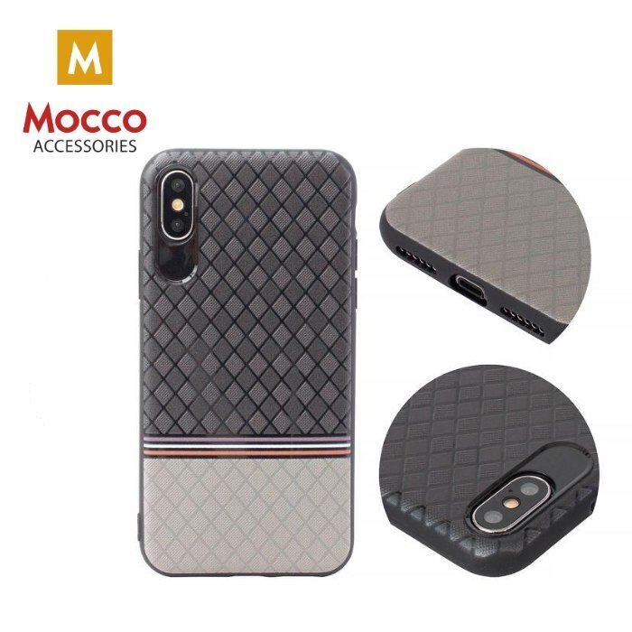 Suojakuori Mocco Trendy Grid And Stripes Silicone Back Case Samsung G950 Galaxy S8 Grey (Pattern 2) hinta ja tiedot | Puhelimen kuoret ja kotelot | hobbyhall.fi