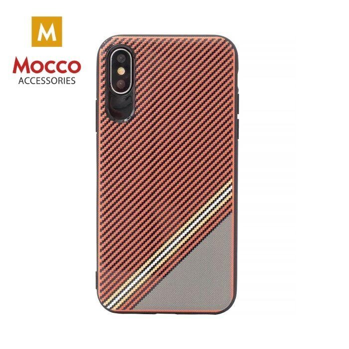 Suojakuori Mocco Trendy Grid And Stripes Silicone Back Case Apple iPhone 7 Plus / 8 Plus Red (Pattern 1) hinta ja tiedot | Puhelimen kuoret ja kotelot | hobbyhall.fi