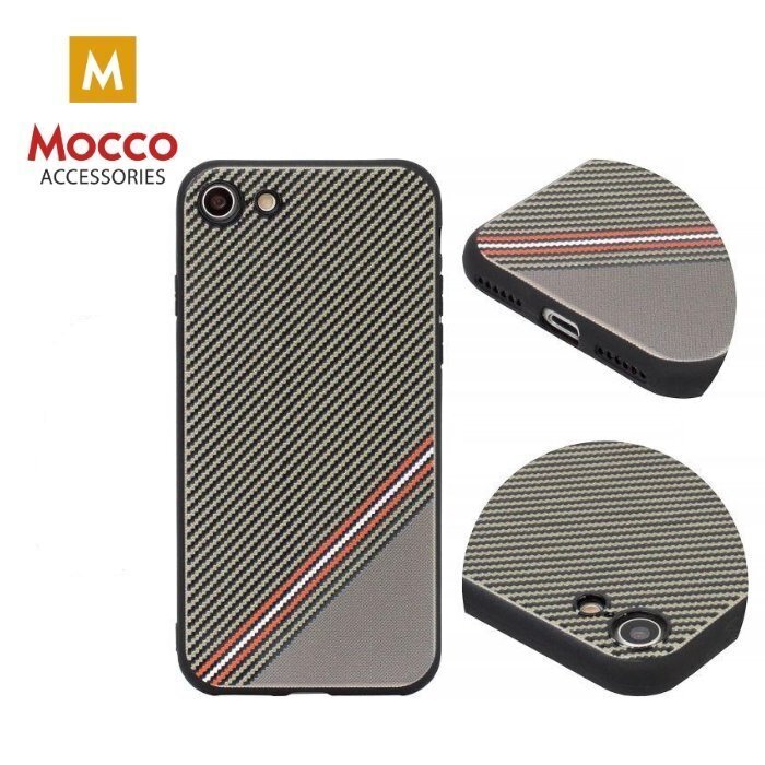 Suojakuori Mocco Trendy Grid And Stripes Silicone Back Case Samsung G955 Galaxy S8 Plus Brown (Pattern 1) hinta ja tiedot | Puhelimen kuoret ja kotelot | hobbyhall.fi