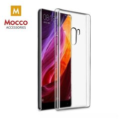 Suojakuori Mocco Ultra Back Case 0,3 mm Silicone Case Xiaomi Mi Mix 2S läpinäkyvä hinta ja tiedot | Puhelimen kuoret ja kotelot | hobbyhall.fi