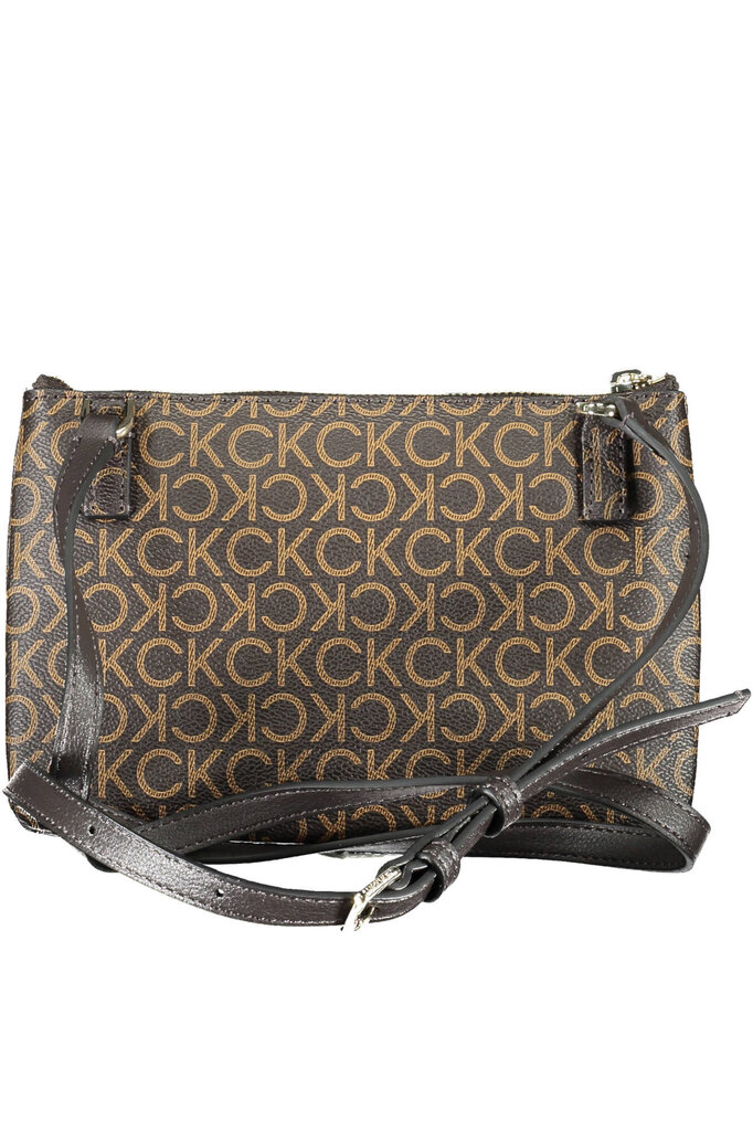Calvin Klein naisten käsilaukku, K60K608869 0HD, ruskea hinta ja tiedot | Naisten käsilaukut | hobbyhall.fi