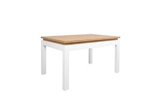 Kahvipöytä BRW Horton, valkoinen/ruskea hinta ja tiedot | Sohvapöydät | hobbyhall.fi
