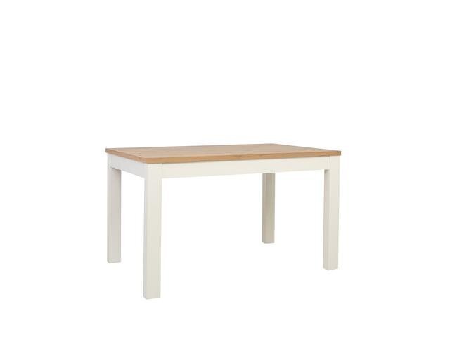 Ruokapöytä BRW Maren, valkoinen/ruskea hinta ja tiedot | Ruokapöydät | hobbyhall.fi