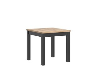 Ruokapöytä BRW Maren, ruskea/musta hinta ja tiedot | Ruokapöydät | hobbyhall.fi