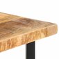 vidaXL Baaripöytä 120x58x107 cm karkea mangopuu hinta ja tiedot | Ruokapöydät | hobbyhall.fi