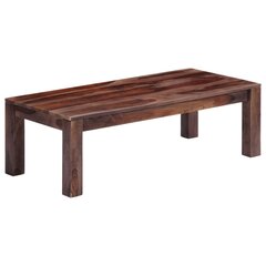 vidaXL Sohvapöytä harmaa 110x50x35 cm täysi seesampuu hinta ja tiedot | Sohvapöydät | hobbyhall.fi