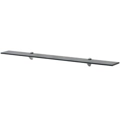 vidaXL Kelluvat hyllyt 2 kpl lasi 100x20 cm 8 mm hinta ja tiedot | Hyllyt | hobbyhall.fi