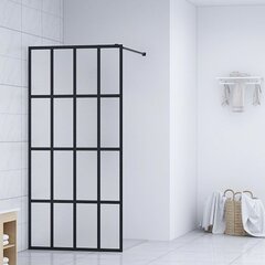 vidaXL Walk-in Suihkun seinäke karkaistu huurrelasi 80x195 cm hinta ja tiedot | Suihkuseinät ja -ovet | hobbyhall.fi