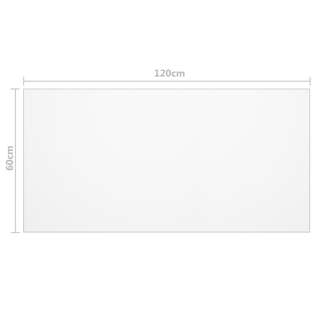 vidaXL Pöytäsuoja matta 120x60 cm 1,6 mm PVC hinta ja tiedot | Pöytäliinat, tabletit ja lautasliinat | hobbyhall.fi