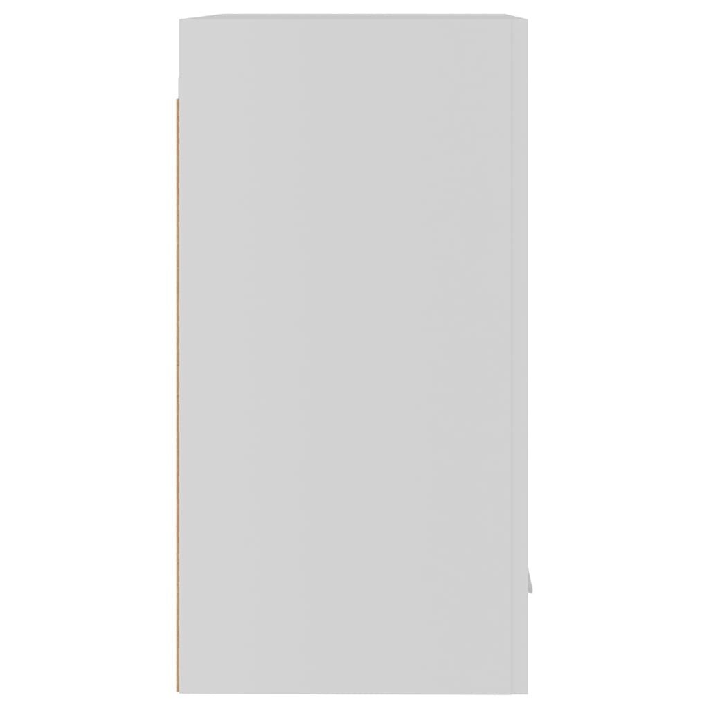 vidaXL Seinäkaappi valkoinen 39,5x31x60 cm lastulevy hinta ja tiedot | Keittiön kaapit | hobbyhall.fi