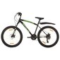 vidaXL Maastopyörä 21 vaihdetta 26" renkaat 46 cm runko musta hinta ja tiedot | Polkupyörät | hobbyhall.fi
