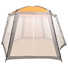 vidaXL Uima-altaan teltta kangas 500x433x250 cm harmaa hinta ja tiedot | Uima-allastarvikkeet | hobbyhall.fi