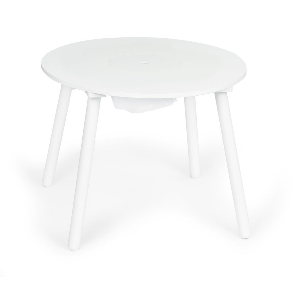 Ecotoys lasten pöytä ja kaksi tuolia, valkoinen hinta ja tiedot | Lasten pöydät ja tuolit | hobbyhall.fi