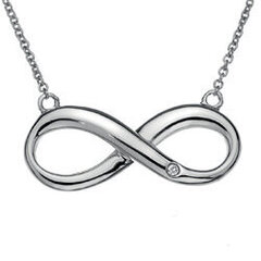 Hot Diamonds Hopea kaulakoru Hot Diamonds Infinity hinta ja tiedot | Hot Diamonds Naisille | hobbyhall.fi