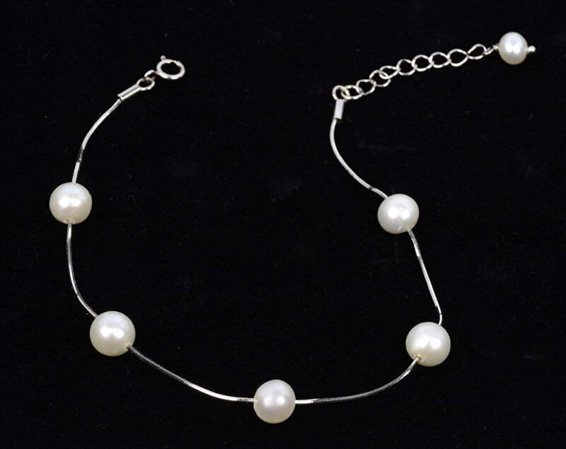 JwL Luxury Pearls rannekoru aitoja valkoisia helmiä hinta ja tiedot | Rannekorut | hobbyhall.fi