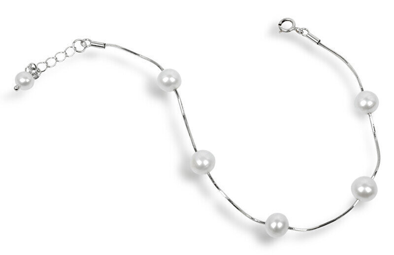 JwL Luxury Pearls rannekoru aitoja valkoisia helmiä hinta ja tiedot | Rannekorut | hobbyhall.fi