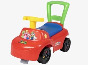Smoby Super Mario potkuauto, punainen hinta ja tiedot | Vauvan lelut | hobbyhall.fi