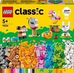 11034 LEGO® Classic Luovat lemmikit hinta ja tiedot | LEGOT ja rakennuslelut | hobbyhall.fi