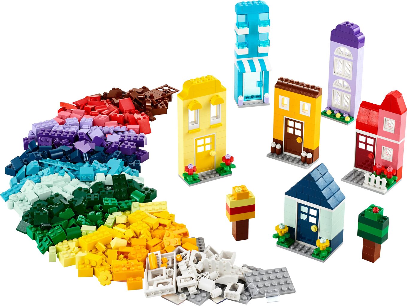 11035 LEGO® Classic Luovat talot hinta ja tiedot | LEGOT ja rakennuslelut | hobbyhall.fi