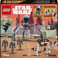 75372 LEGO® Star Wars Kloonisoturin ja taisteludroidin taistelupakkaus hinta ja tiedot | LEGOT ja rakennuslelut | hobbyhall.fi