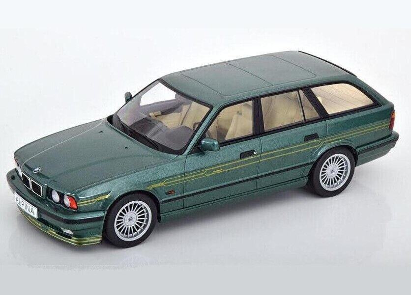 BMW 5 Series E34 Touring 1991 Green Metallic MCG18331 MCG 1:19 hinta ja tiedot | Pienoismallit | hobbyhall.fi