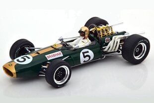 Brabham BT20 GP Great Britain 1966 D.Hulme 1:18 MCG MCG18610 hinta ja tiedot | Pienoismallit | hobbyhall.fi