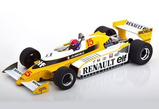 Renault RS10 GP #15 GP France 1979 J-P.Jabouille 1:18 MCG MCG18617 hinta ja tiedot | Pienoismallit | hobbyhall.fi