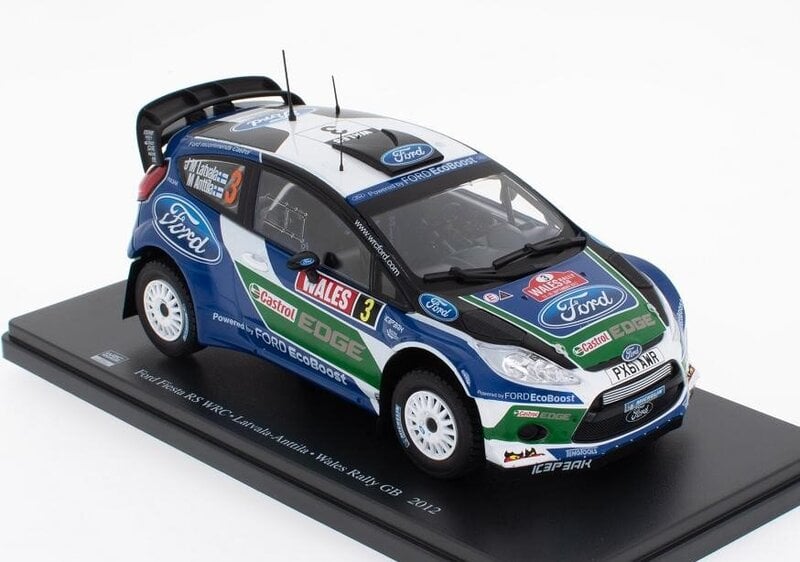 Ford Fiesta WRC Wales Rally GB 2012 Latvala-Anttila WRC519 HACHETTE 1:25