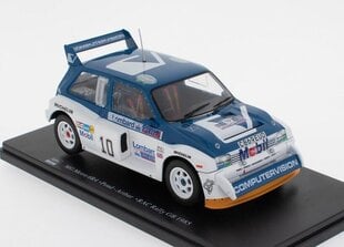 MG Metro 6R4 RAC Rallye GB 1985 Pond - Arthur WRC520 HACHETTE 1:25 hinta ja tiedot | Pienoismallit | hobbyhall.fi