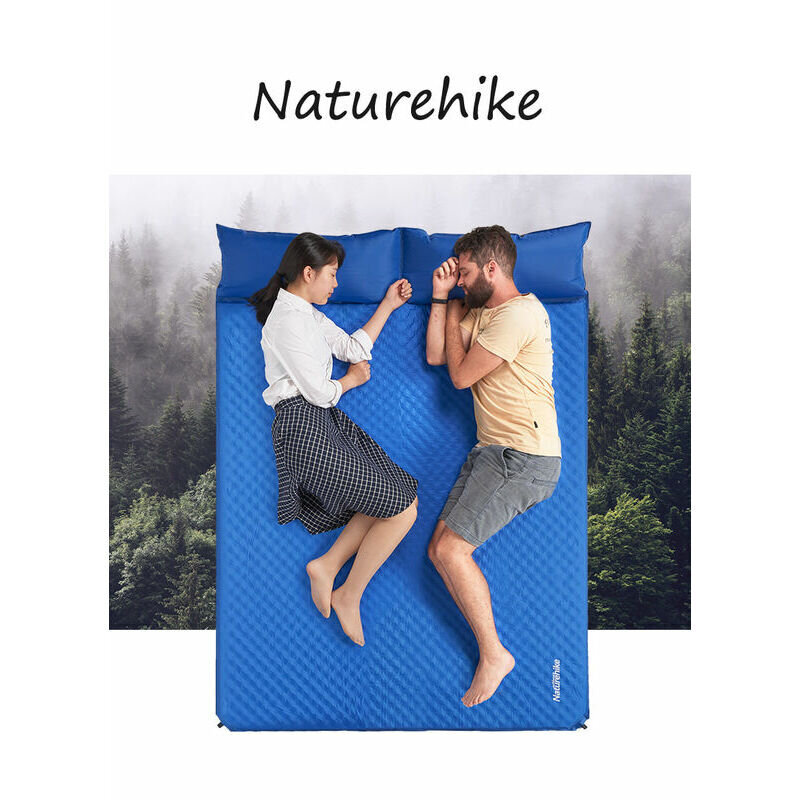 Patja Naturehike 130x185x2,5cm, 2500g, sininen hinta ja tiedot | Retkeilyalustat, piknikhuovat | hobbyhall.fi