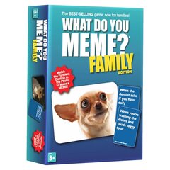 Lautapeli What Do You Meme? Family Edition Adult Party Game, FI hinta ja tiedot | Lautapelit ja älypelit | hobbyhall.fi