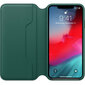 iPhone XS Max Leather Folio - Forest Gre hinta ja tiedot | Puhelimen kuoret ja kotelot | hobbyhall.fi