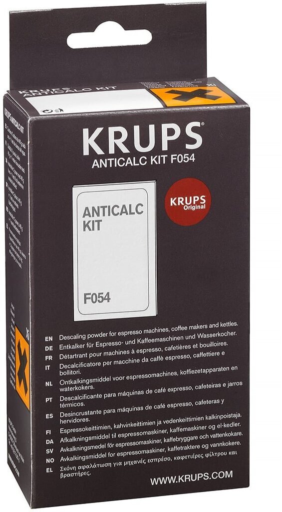 Kalkinpoistoaine Krups Anticalc Kit hinta ja tiedot | Kahvinkeittimen tarvikkeet | hobbyhall.fi