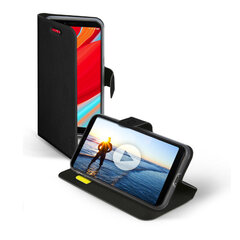 Xiaomi Redmi S2 Book Case By SBS Black hinta ja tiedot | Puhelimen kuoret ja kotelot | hobbyhall.fi