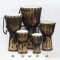 Djembe-rumpu Terre Carved Flame hinta ja tiedot | Perkussiosoittimet | hobbyhall.fi