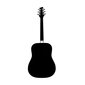Akustinen kitara Stagg SA20D LH BK hinta ja tiedot | Kitarat | hobbyhall.fi
