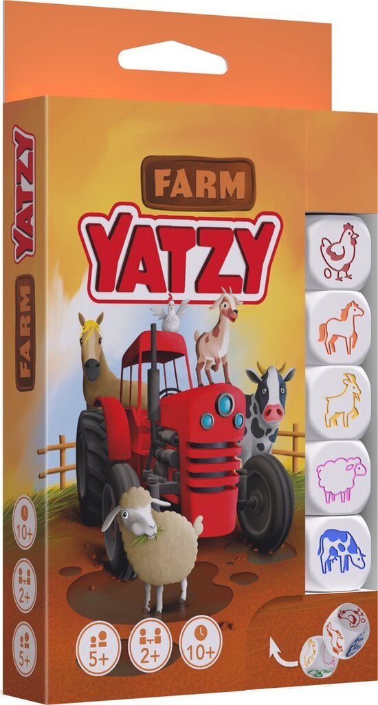 Lautapeli Yatzy Farm, EN, FR hinta ja tiedot | Lautapelit ja älypelit | hobbyhall.fi