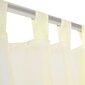 Kermanväriset Sheer Verhot 140 x 175 cm 2 kpl hinta ja tiedot | Verhot | hobbyhall.fi