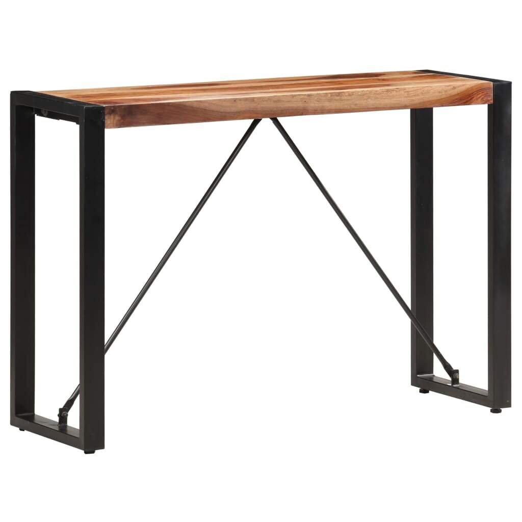 vidaXL Konsolipöytä 110x35x76 cm täysi seesampuu hinta ja tiedot | Sivupöydät | hobbyhall.fi