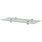 vidaXL Kelluvat hyllyt 2 kpl lasi 60x10 cm 8 mm hinta ja tiedot | Hyllyt | hobbyhall.fi