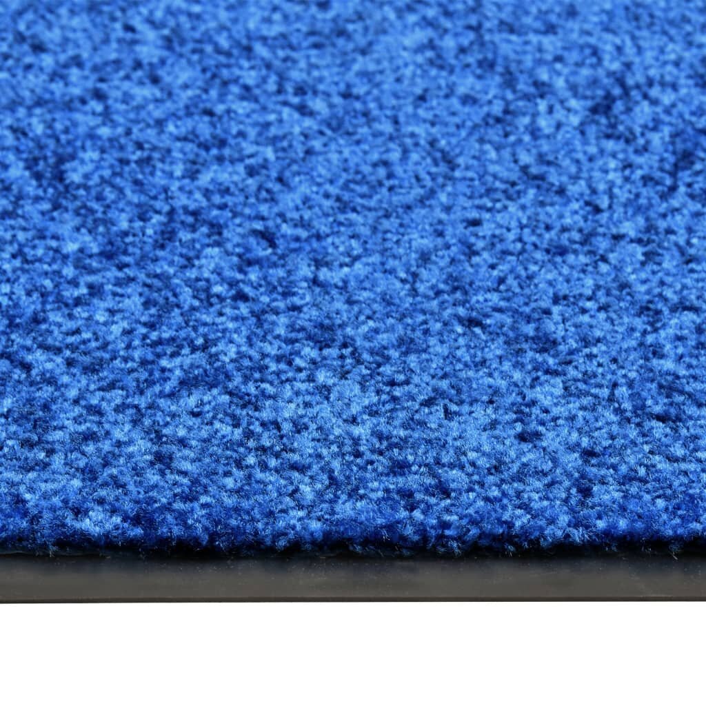 vidaXL Ovimatto pestävä sininen 60x180 cm hinta ja tiedot | Ovimatot | hobbyhall.fi