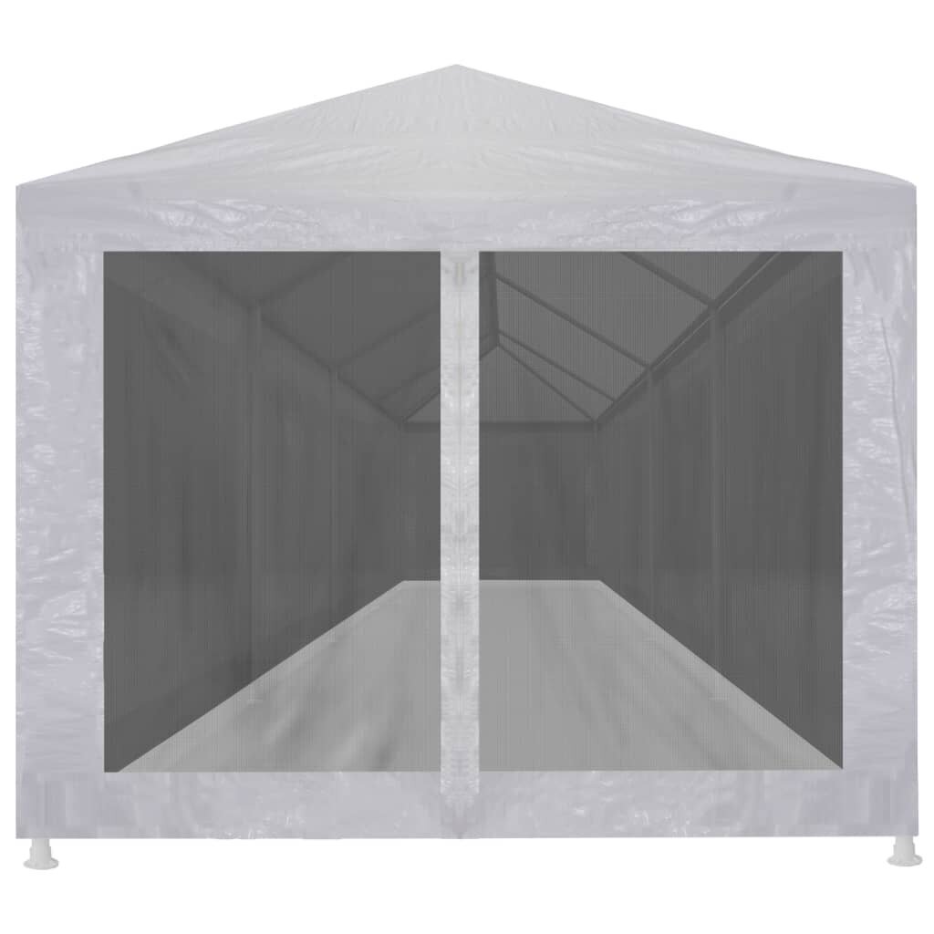 vidaXL Juhlateltta 10 verkkosivuseinää 12x3 m hinta ja tiedot | Puutarhapaviljongit | hobbyhall.fi