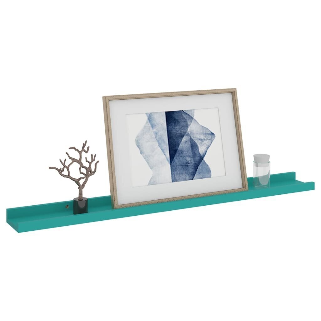 vidaXL Seinähyllyt 4 kpl sininen 80x9x3 cm hinta ja tiedot | Hyllyt | hobbyhall.fi