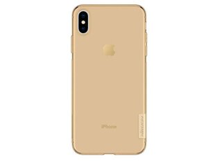 Takakuoret Nillkin Apple iPhone Xs Max Nature TPU Case Gold. hinta ja tiedot | Puhelimen kuoret ja kotelot | hobbyhall.fi