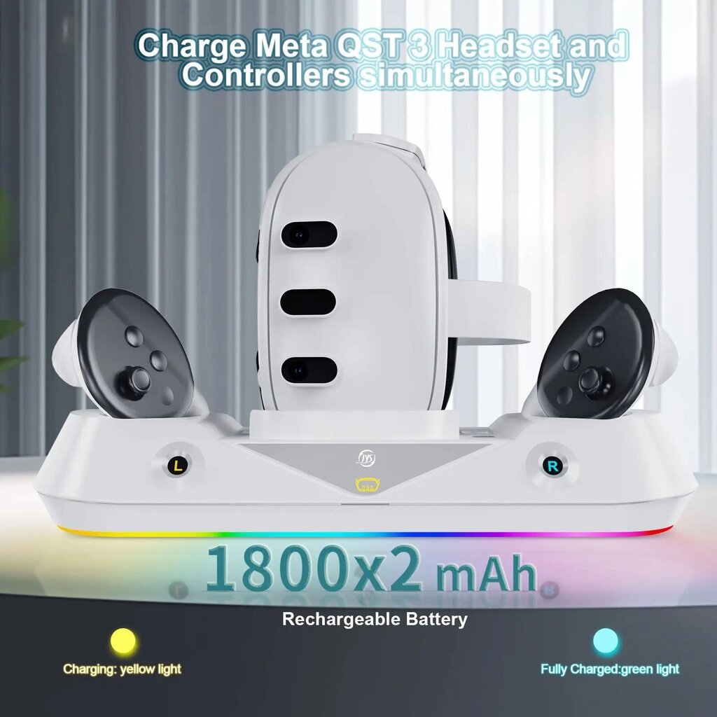 Meta Quest 3 Charging Station hinta ja tiedot | Pelikonsolitarvikkeet | hobbyhall.fi